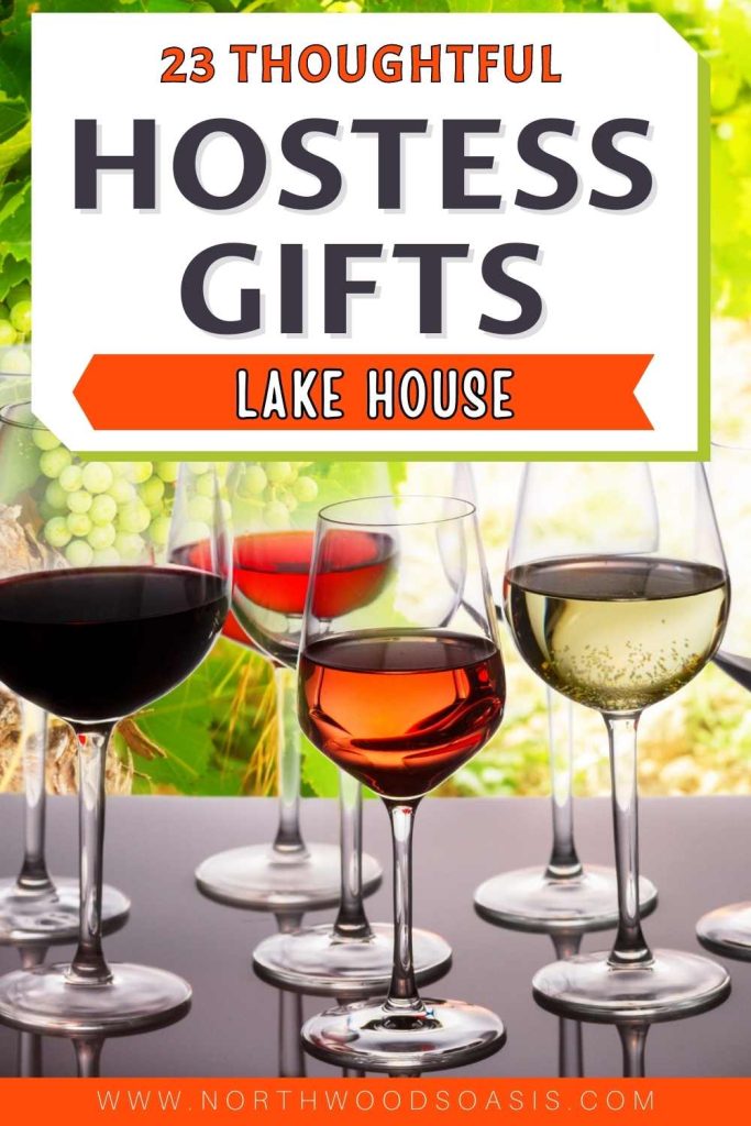 Pinterest Pin: 23 Thoughtful Hostess Gifts for a Lake House